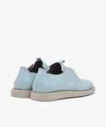 کفش چرم زنانه مدل u36 رنگ آبی - تصویر چهارم