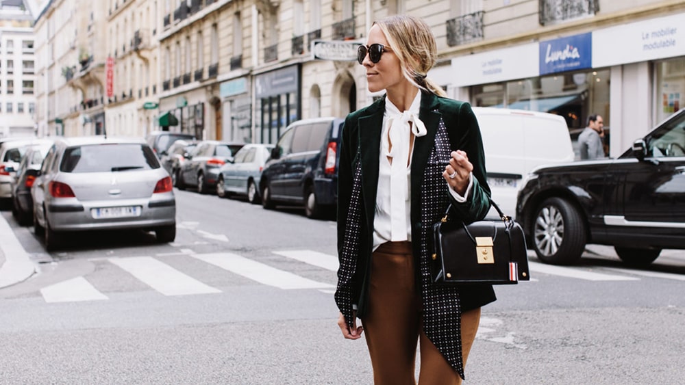 نمونه‌ای از استایل کلاسیک زنانه