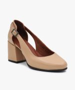 کفش چرم زنانه کد E65