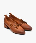 کفش چرم زنانه کد E91 - Image 3