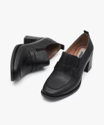 کفش چرم زنانه کد Q19 - Image 3