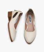 کفش چرم زنانه کد Q83 - Image 3