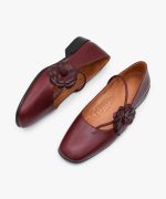 کالج چرم زنانه کد E14 - Image 3