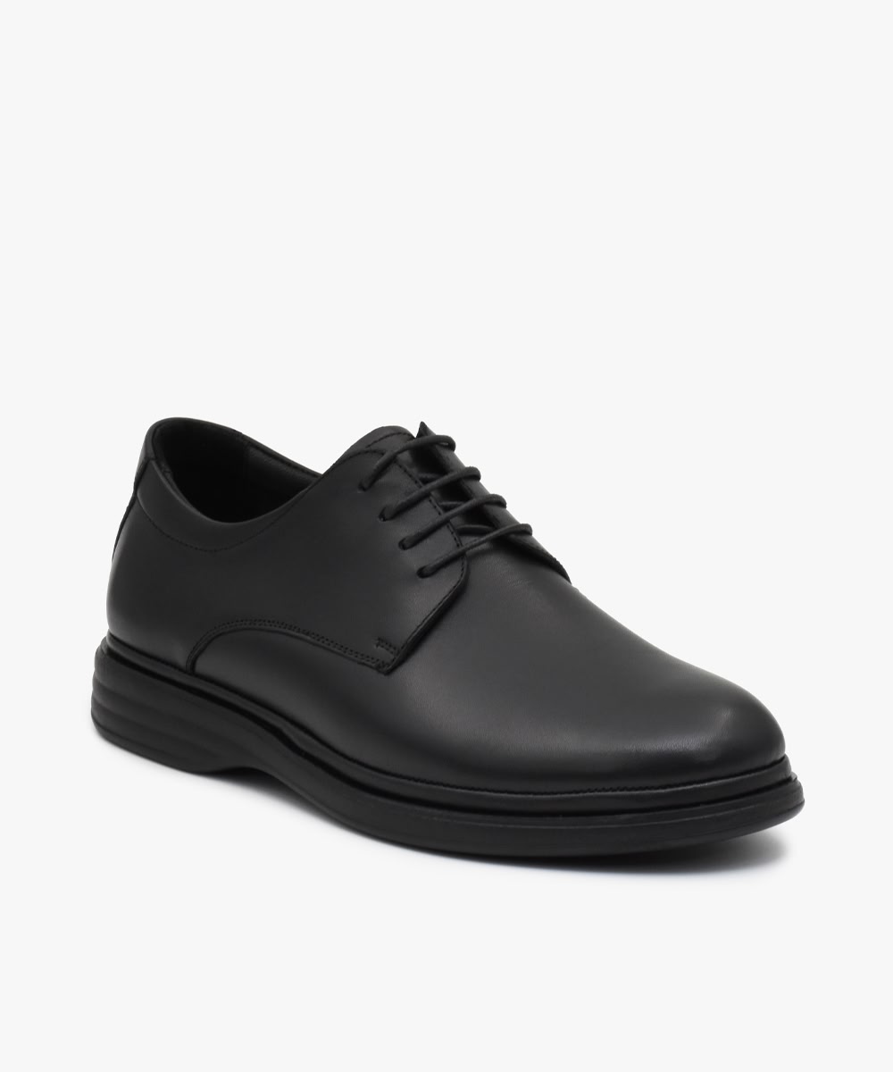 S33-black-01 کفش چرم کلاسیک مردانه کد S33 - Image 1