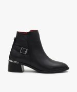 نیم بوت چرم زنانه کدP46 - Image 2