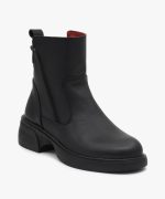 نیم بوت چرم زنانه کد P88