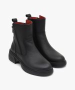 نیم بوت چرم زنانه کد P88 - Image 4