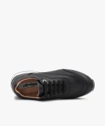 کفش چرم اسپرت زنانه کد Q2 رنگ مشکی - تصویر پنجم