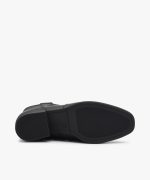 نیم بوت چرم زنانه کد T42 رنگ مشکی - تصویر پنجم